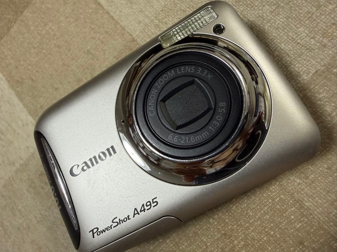 Canon PowerShot A495 コンパクトデジタルカメラ