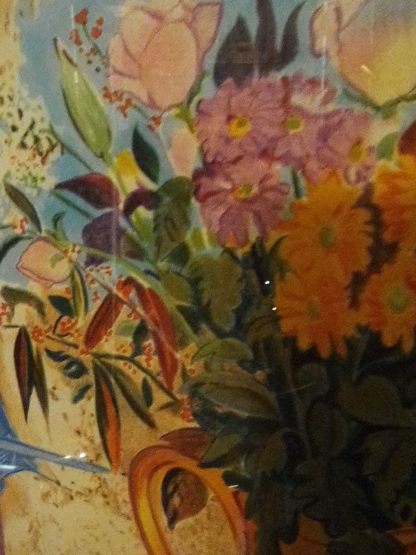絵画 fleurs de printemps dans un vase