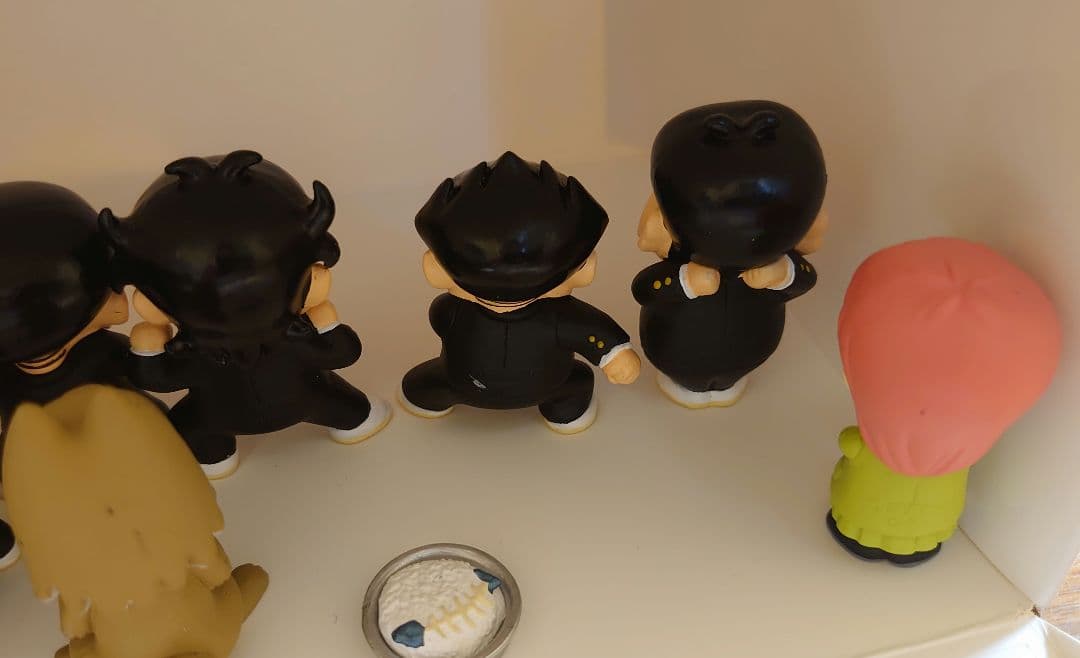 【貴重!!】ハイスクール!奇面組　フィギュア　缶バッジ