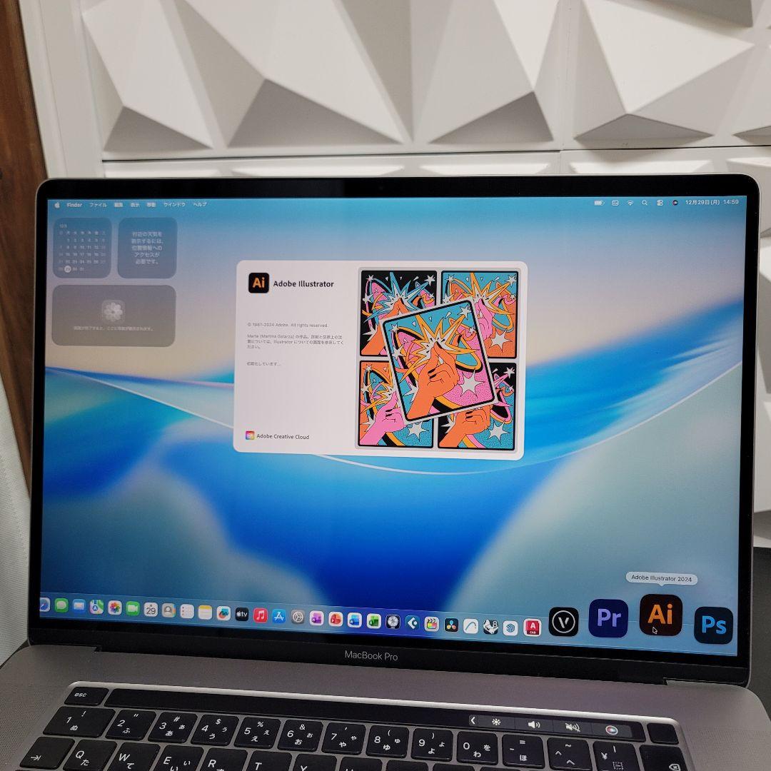 美品 MacBook Pro 16インチ i9 16/1TB CAD&3D設計