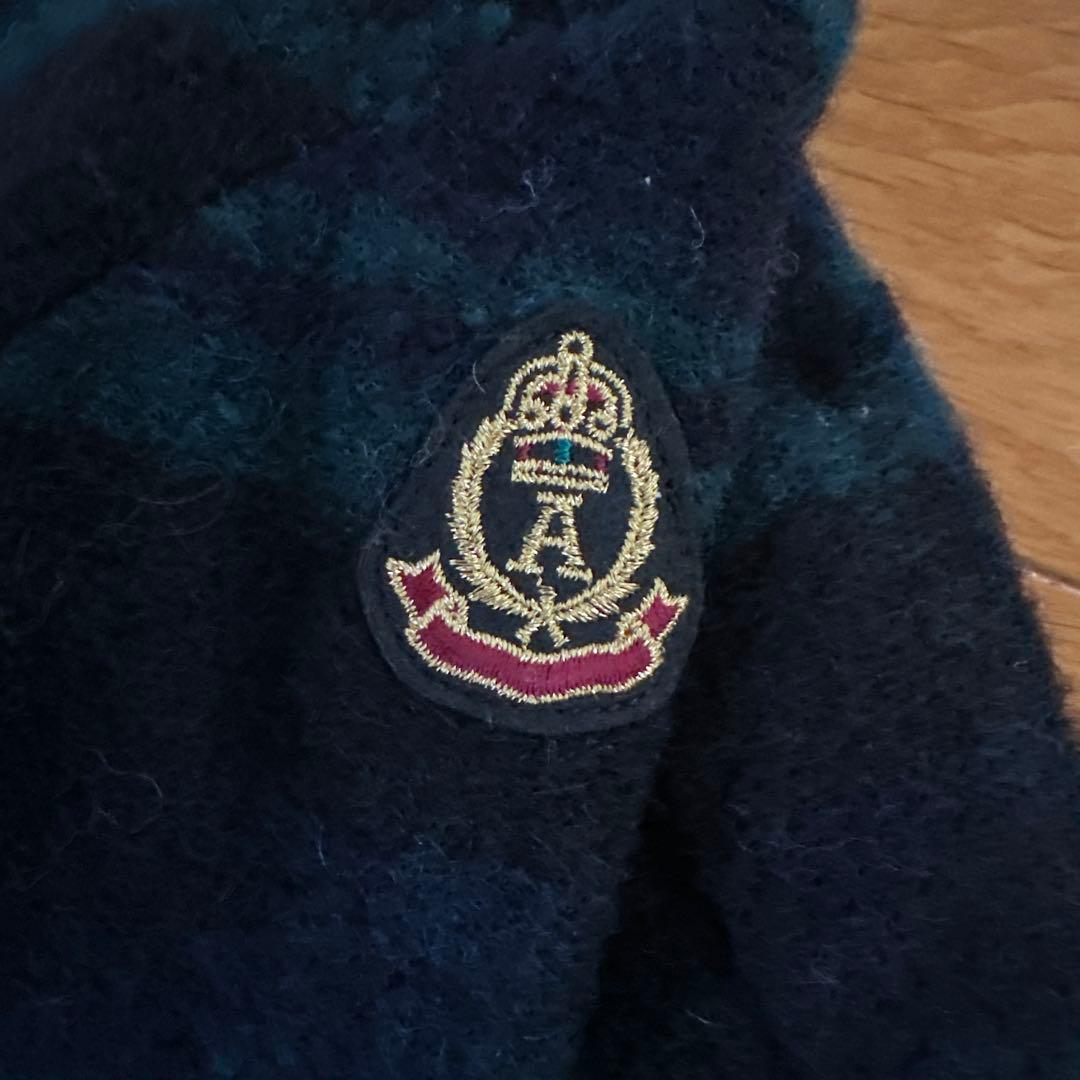 アトリエgg コート グリーンチェック（25）