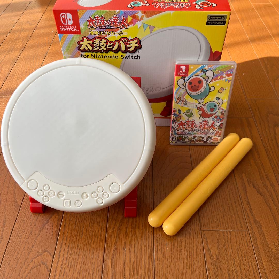 太鼓とバチfor Nintendo Switch &太鼓の達人パッケージ版ソフト