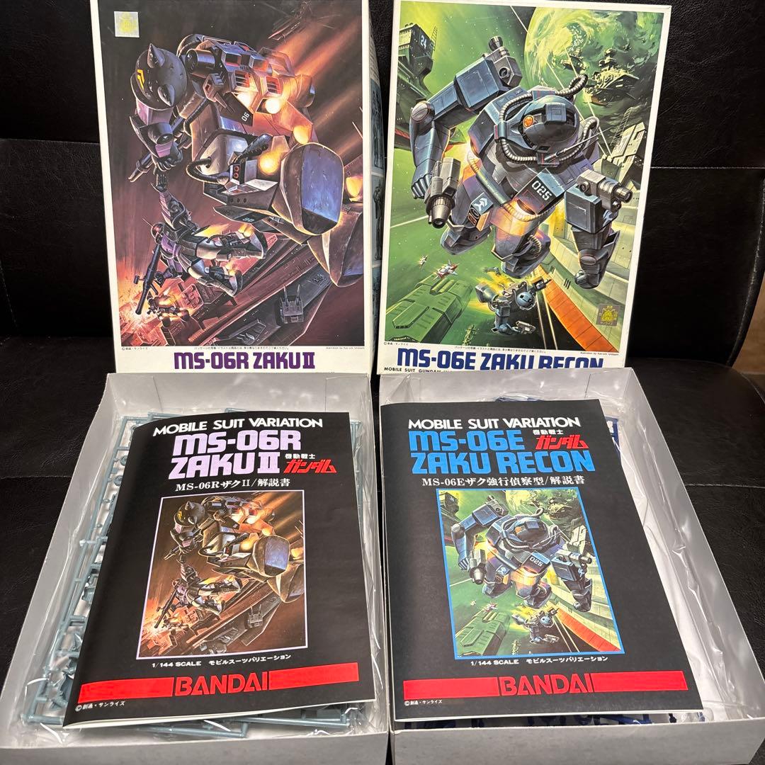 ガンプラセット 1/144 MSV 10点　旧キット+情景模型