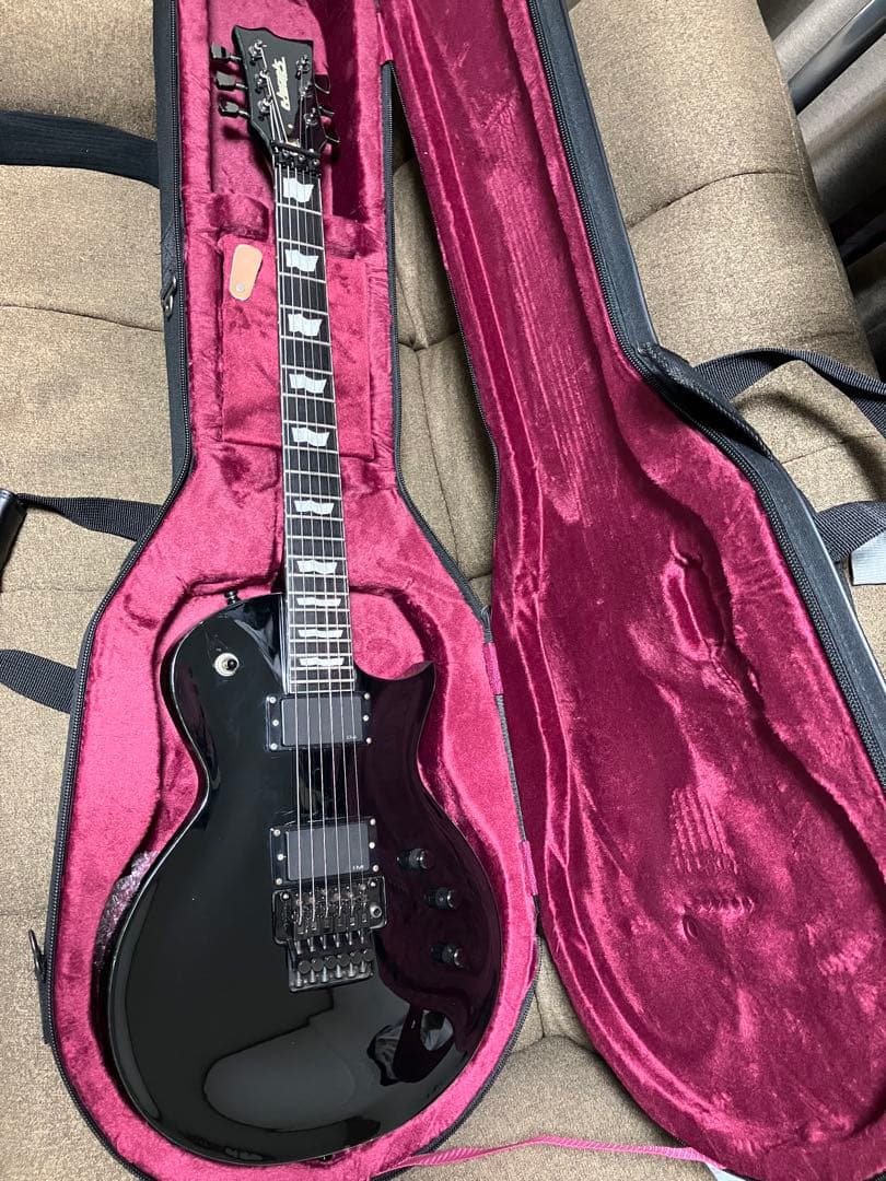 ギター edwards eclipse floyd rose EMG