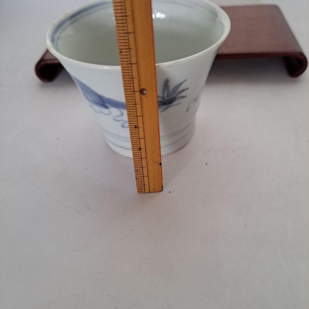 江戸初期　蕎麦猪口　極上　1730年 享保の楓 寿文