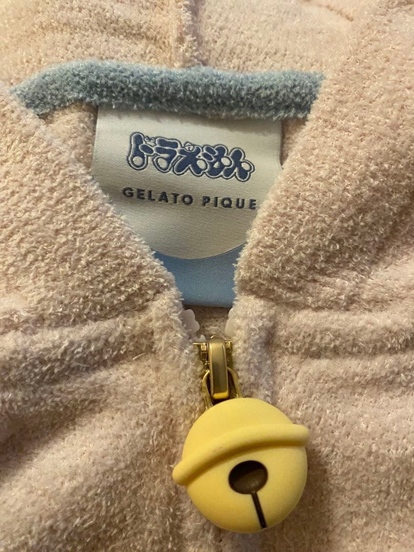 gelato pique ドラミちゃんフード付きパーカー ピンク