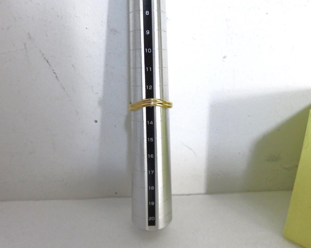 新品 MARIA BLACK Soma Ring 54 ゴールド マリアブラック