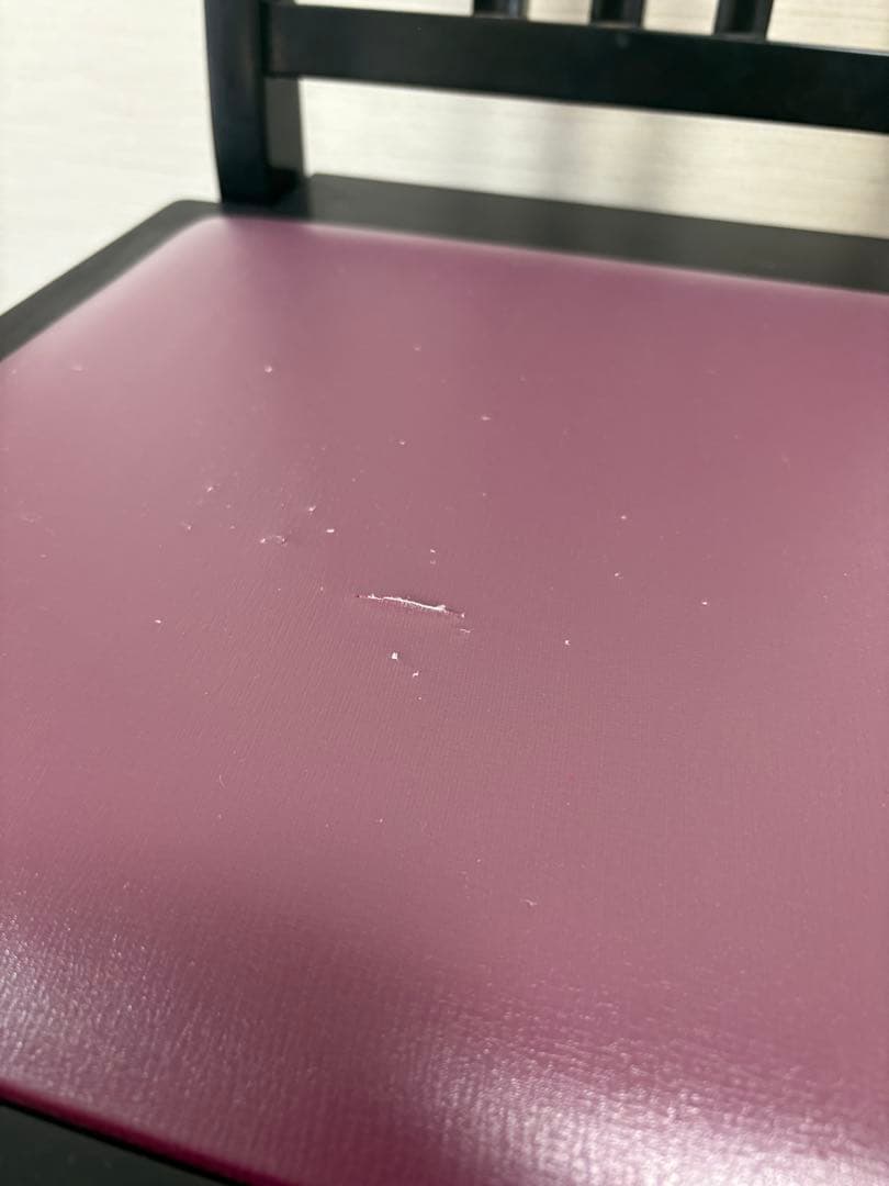 背付き高低自在ピアノ椅子