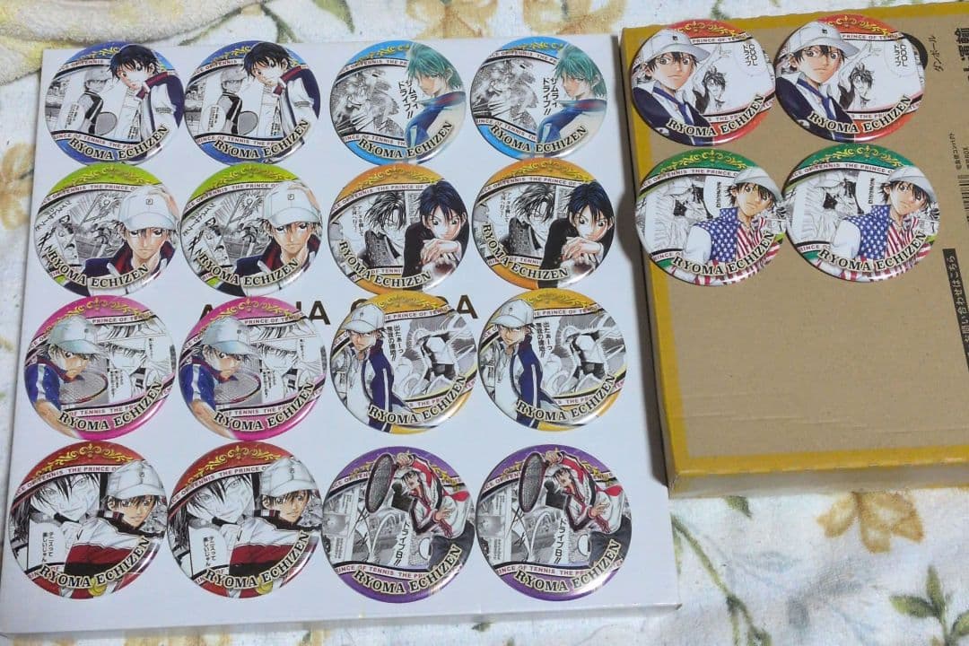 テニスの王子様　越前リョーマ　缶バッジ