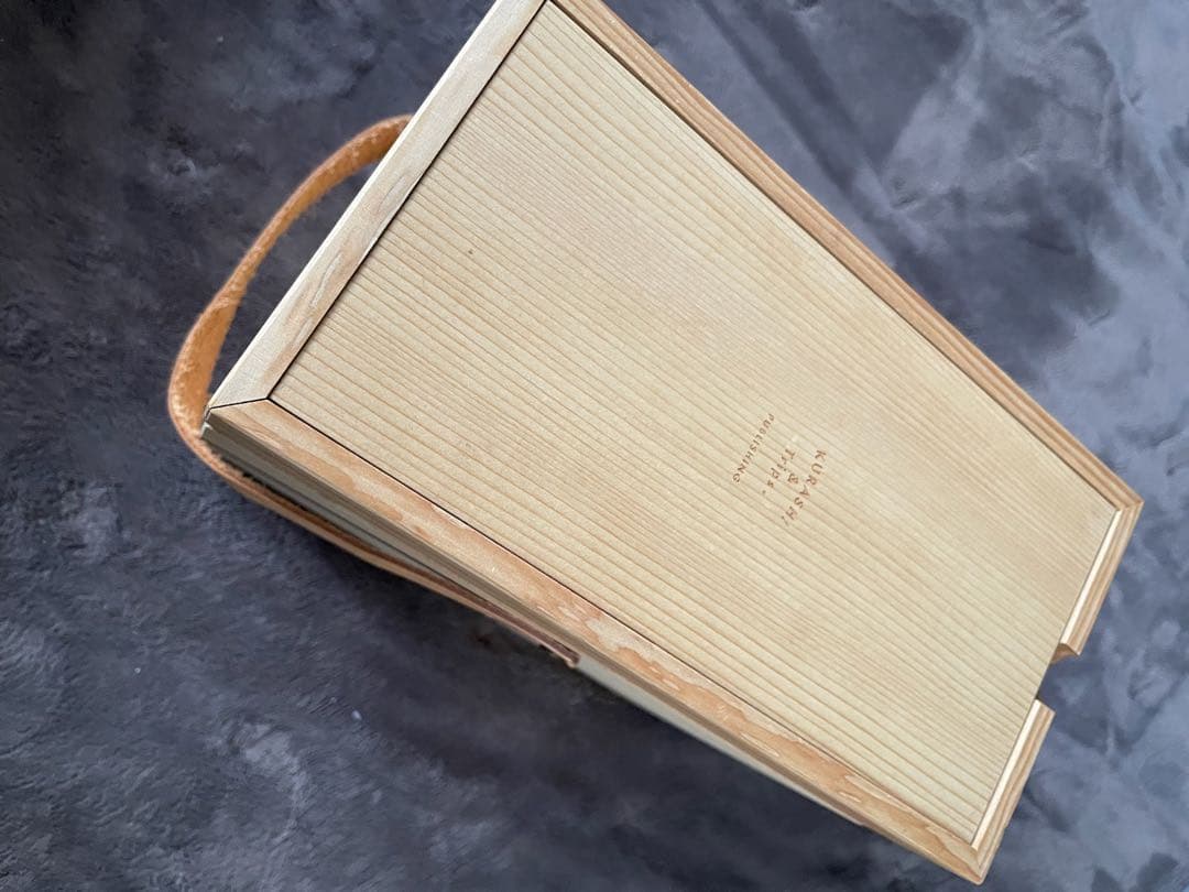 美品　北欧暮らしの道具店　木製ミラー付きメイクボックス