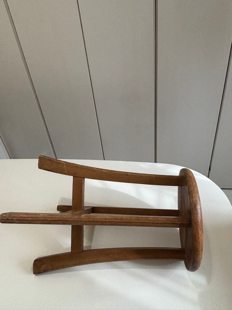 アンティーク、古家具　木製スツール