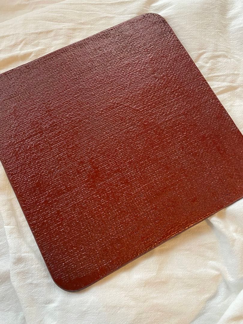 川勝英十津　漆四方膳　隅丸敷膳　一枚