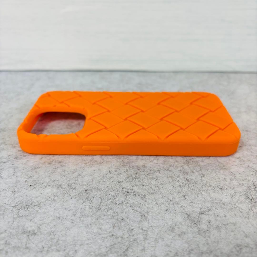 新品 ボッテガヴェネタ iPhone ケース オレンジ