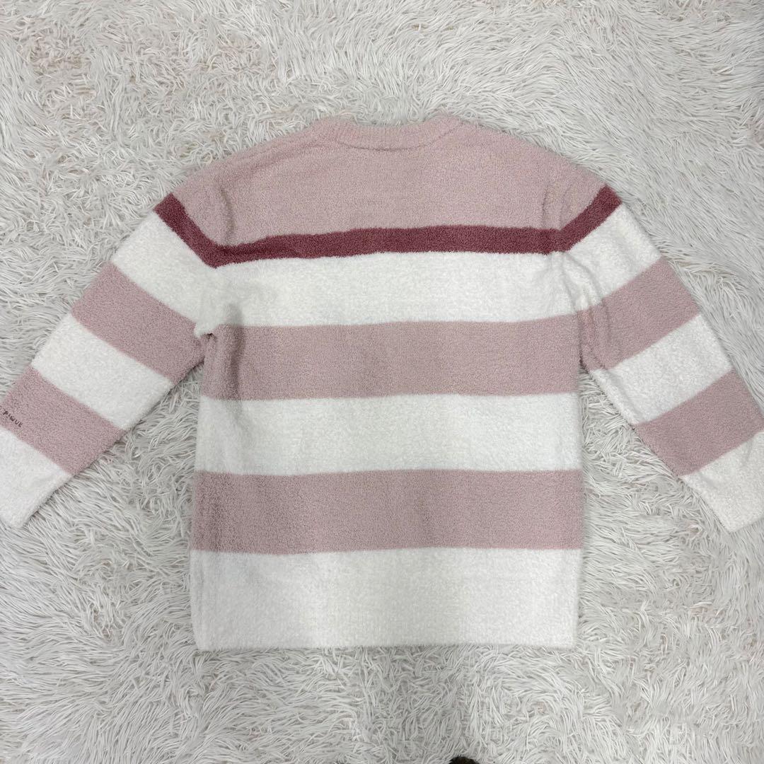 【新品タグ付き】gelato pique セットアップ　ボーダー　ピンク