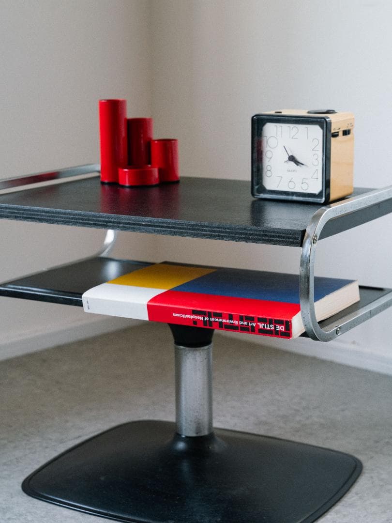 70-80's SHARP vintage 回転 サイドテーブル 昭和レトロ