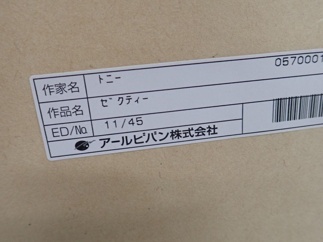 ㉚新品・保証書付 Tony　トニー「ゼクティー」ミクスドメディア アールビバン