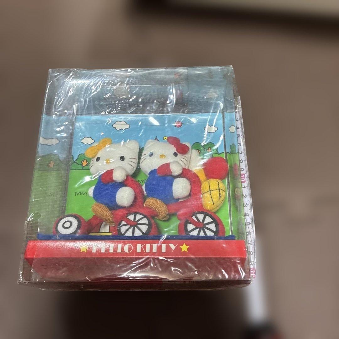 ‼️超希少品 ハローキティ ぬいぐるみ サイクリング 自転車 2001年 未使用