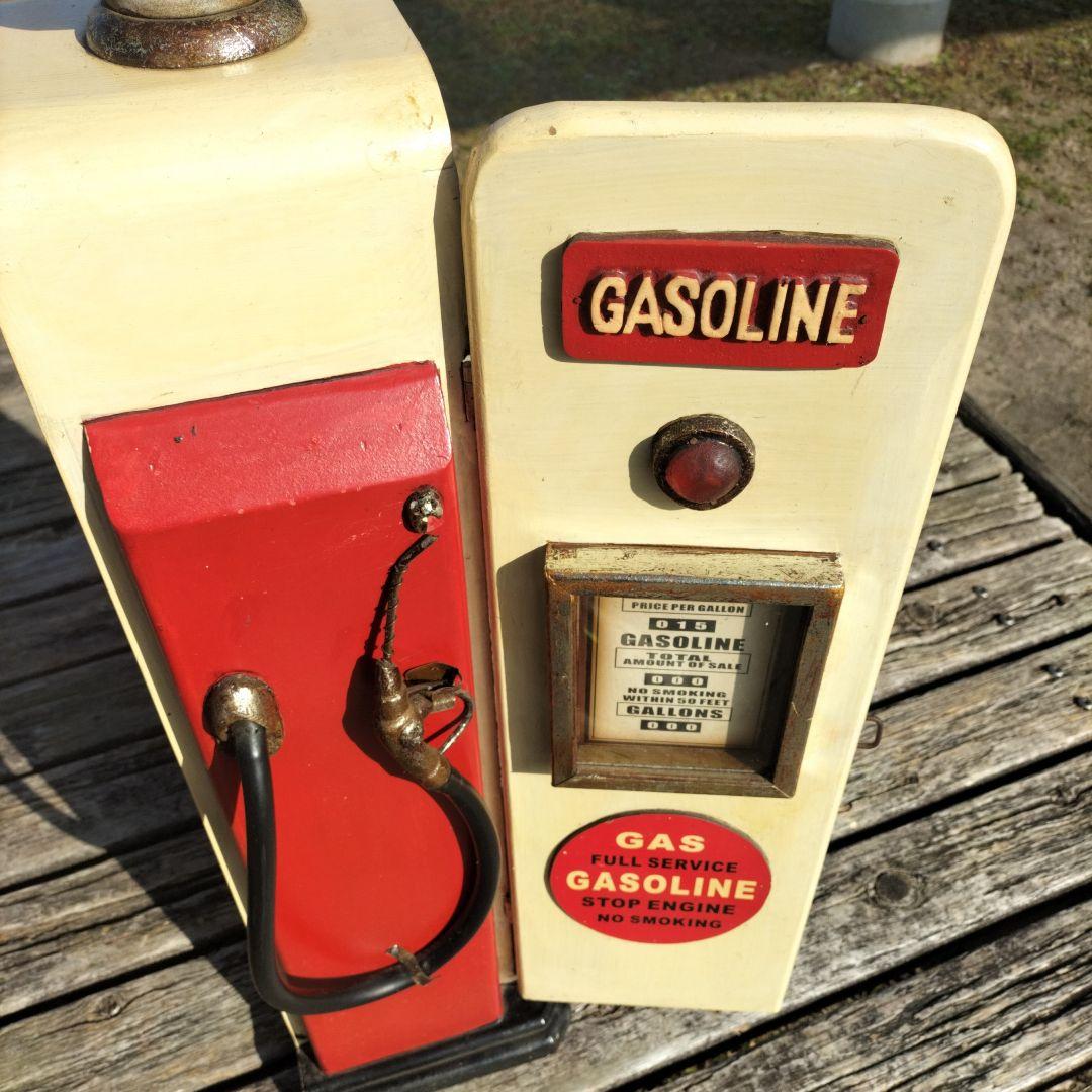 ヴィンテージ ガソリンスタンド 小物入れ