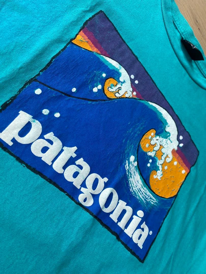 90年代 パタゴニア Tシャツ patagonia 雪なしタグ USA Lサイズ