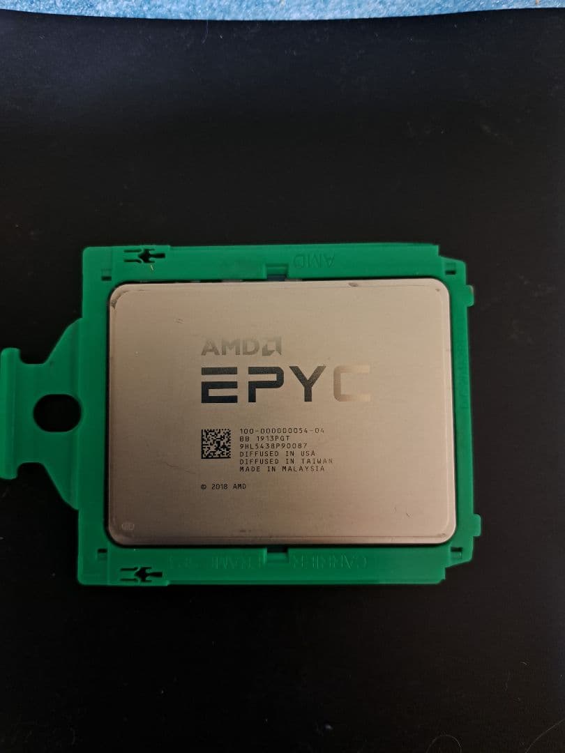 EPYC 7502 QS. エンジニアリングサンプル