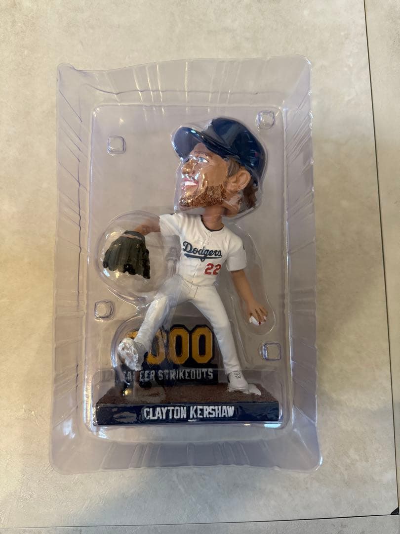 クレイトン・カーショー 3000奪三振 ボブルヘッド