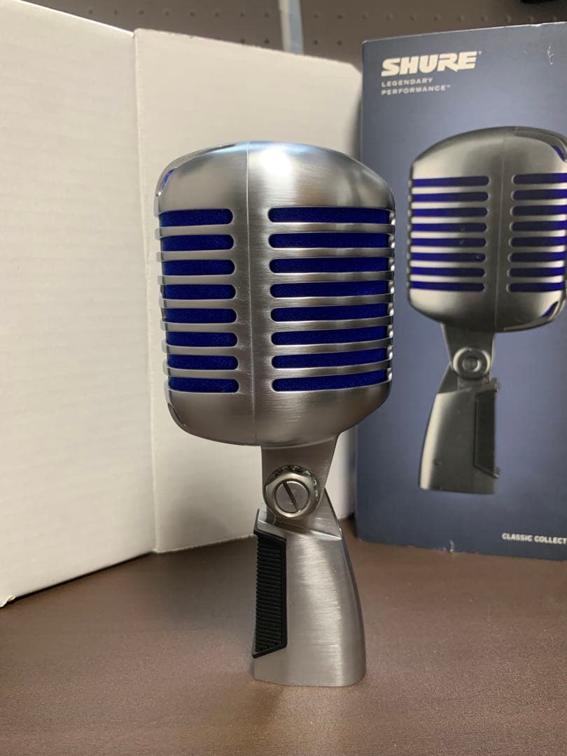 SUPER 55 SHURE ガイコツマイク