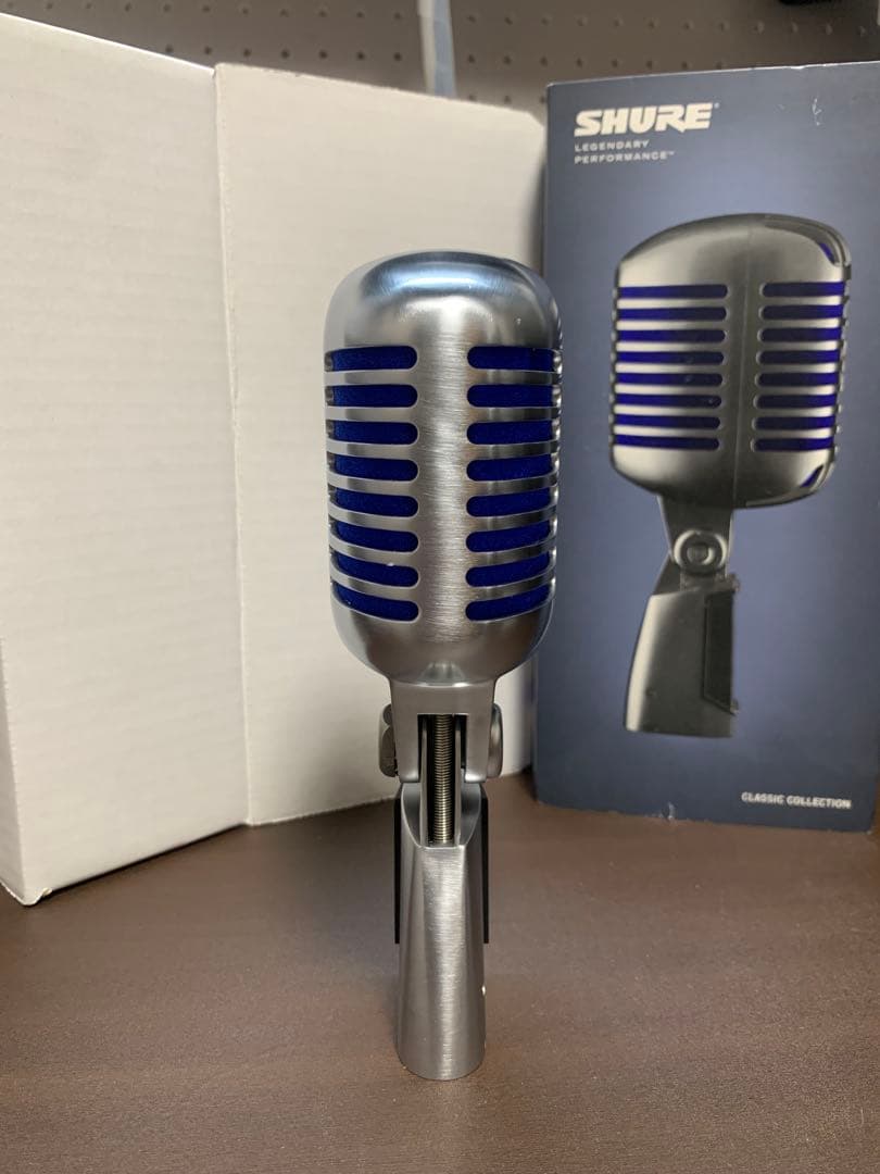 SUPER 55 SHURE ガイコツマイク