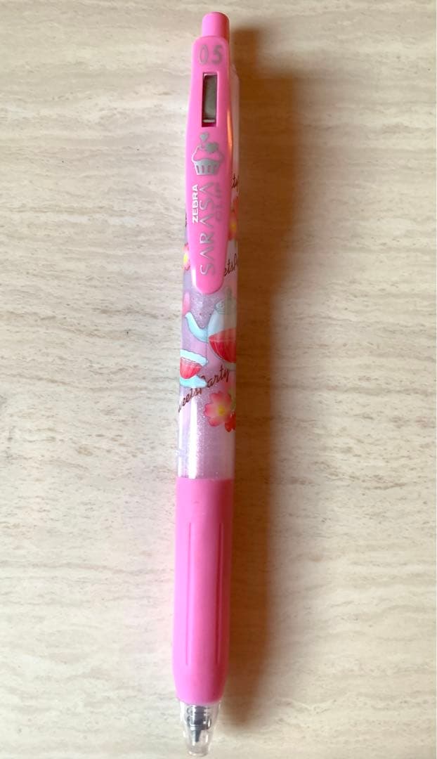 サラサクリップ　SARASA 【限定】香りつき　スイーツパーティー　ローズヒップ