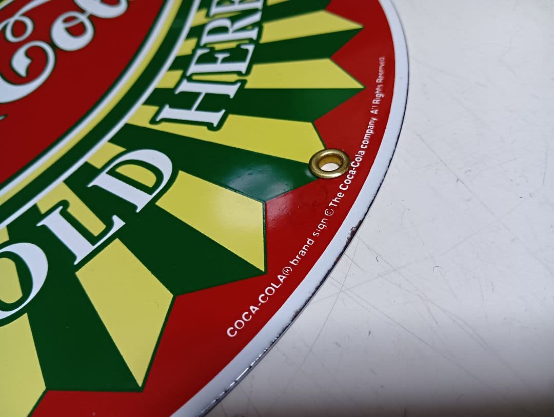 レア　1970's　USA製　琺瑯　看板　エナメル　サイン　プレート　５枚