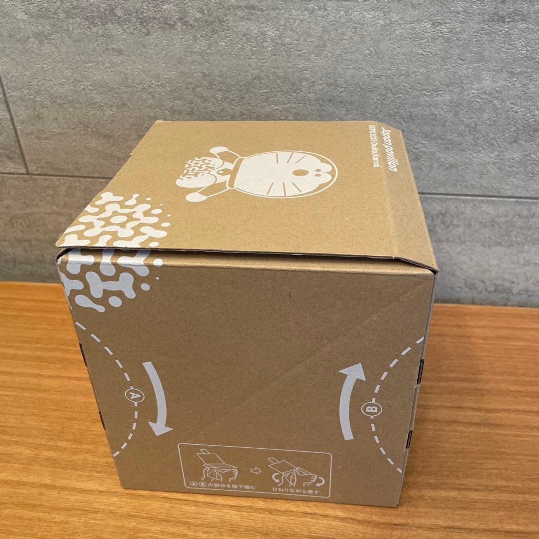 【限定】大阪万博2025 ドラえもん✕日本館ベアブリック　箱付き 紙袋付き