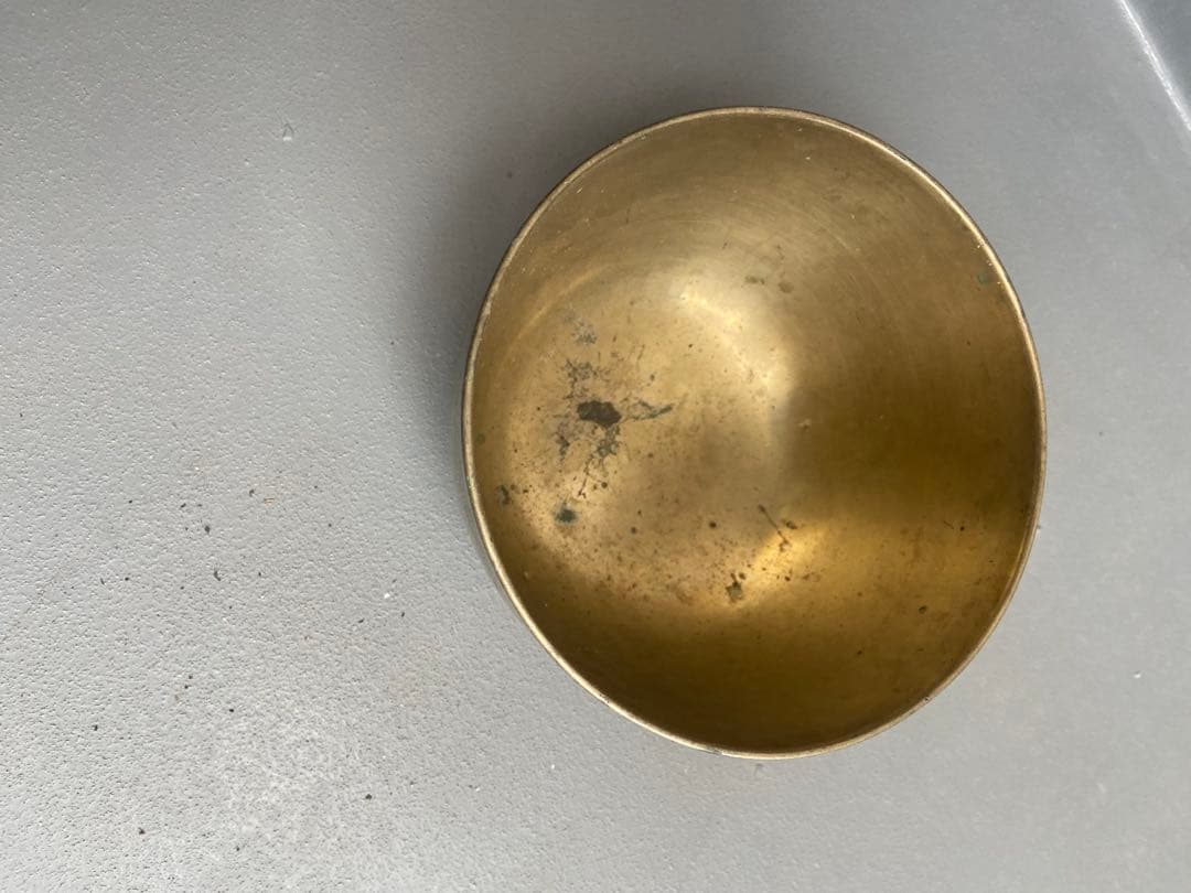 李朝 真鍮 アンティーク ボウル