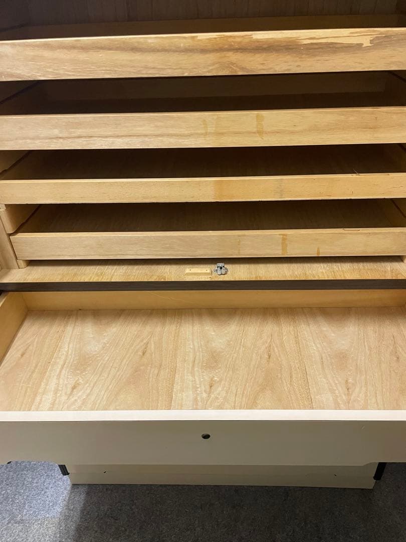 アンティーク衣装チェスト　棚　（上下セパレートになります）