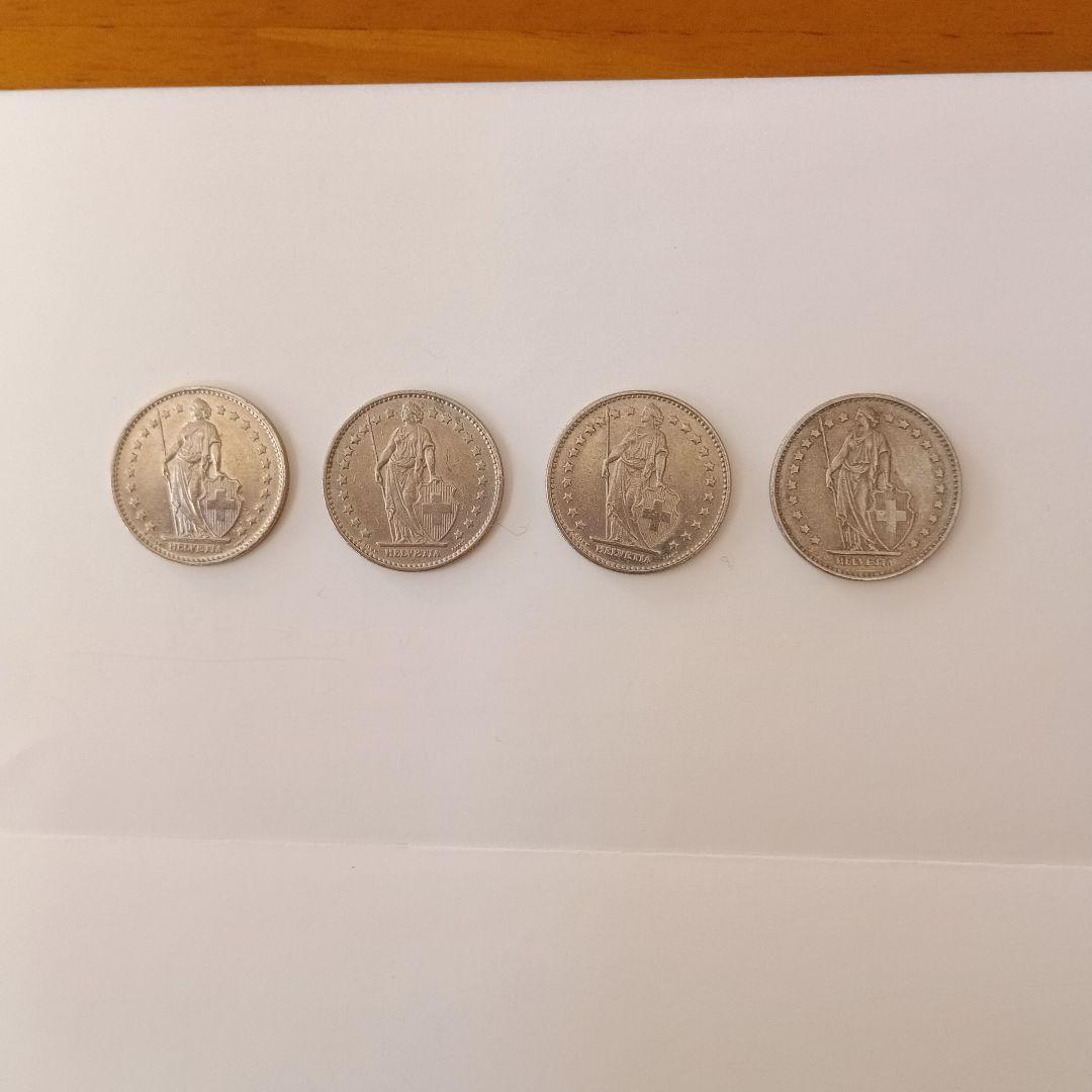 スイスフラン　旧　3種類　11枚