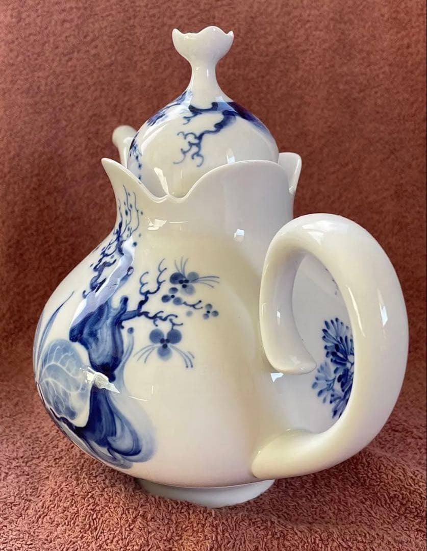 Meissen マイセン ブルーオーキッド　コーヒーポット