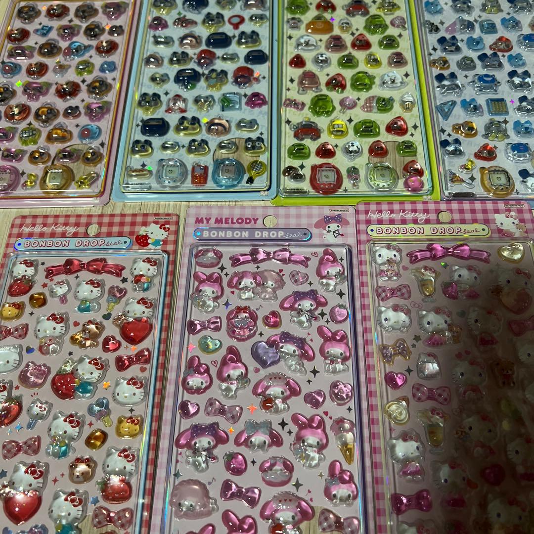 正規品　ボンボンドロップシール　たまごっち　サンリオ