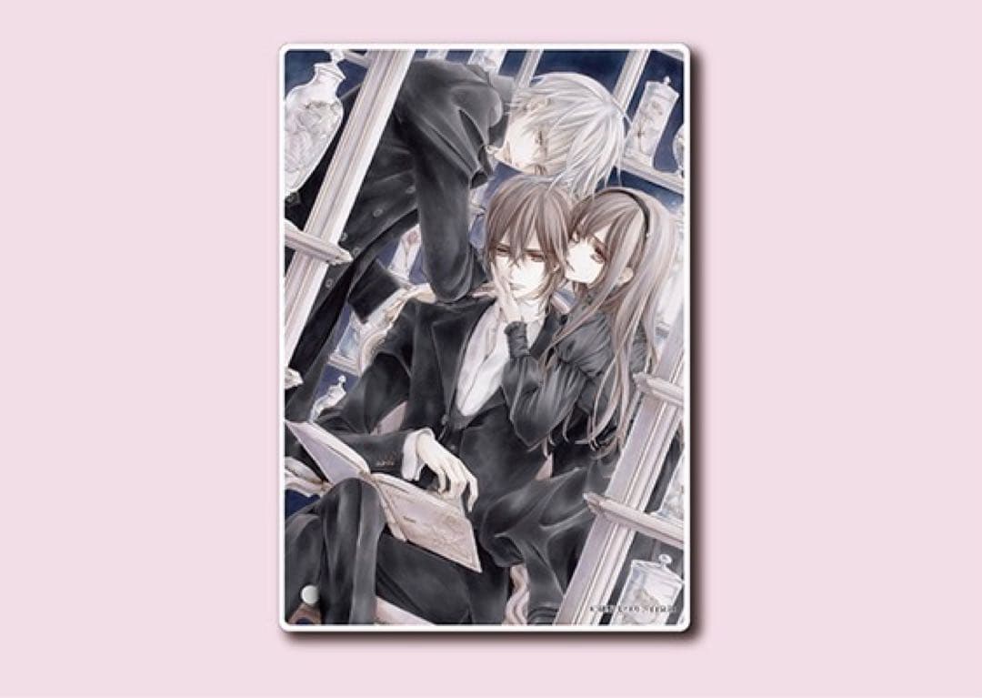 ヴァンパイア騎士　樋野まつり原画展　アクリルプレート　① 優姫　枢　零　A5