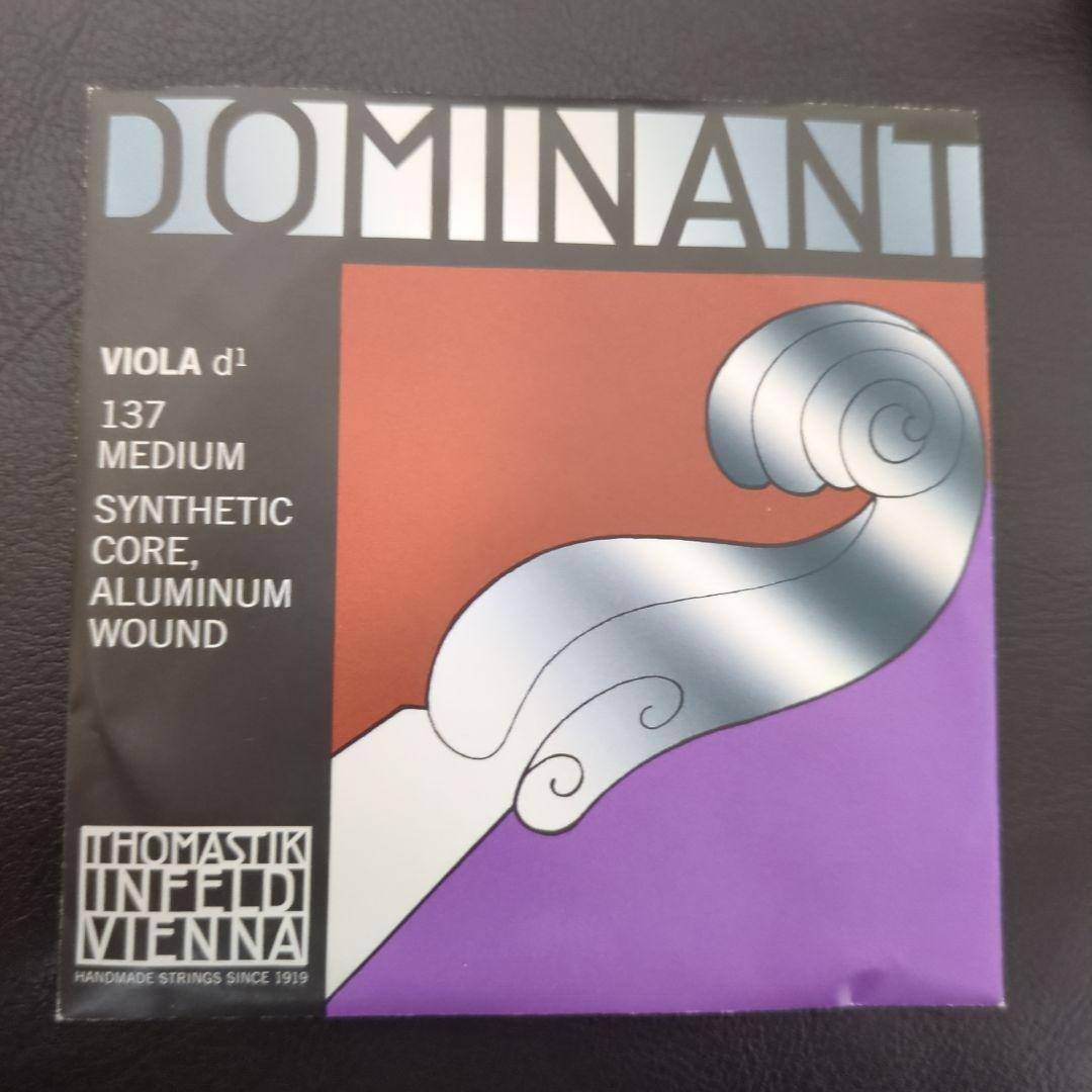【未使用】ドミナント　DOMINANT ビオラ弦 ADCG線セット