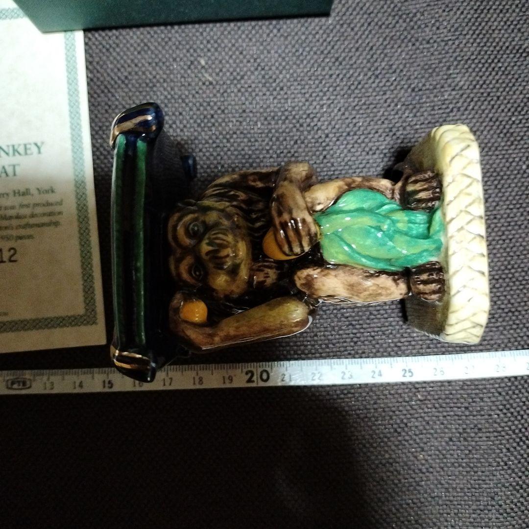 ミントン　復刻レプリカ　猿　箱・カード付　0312