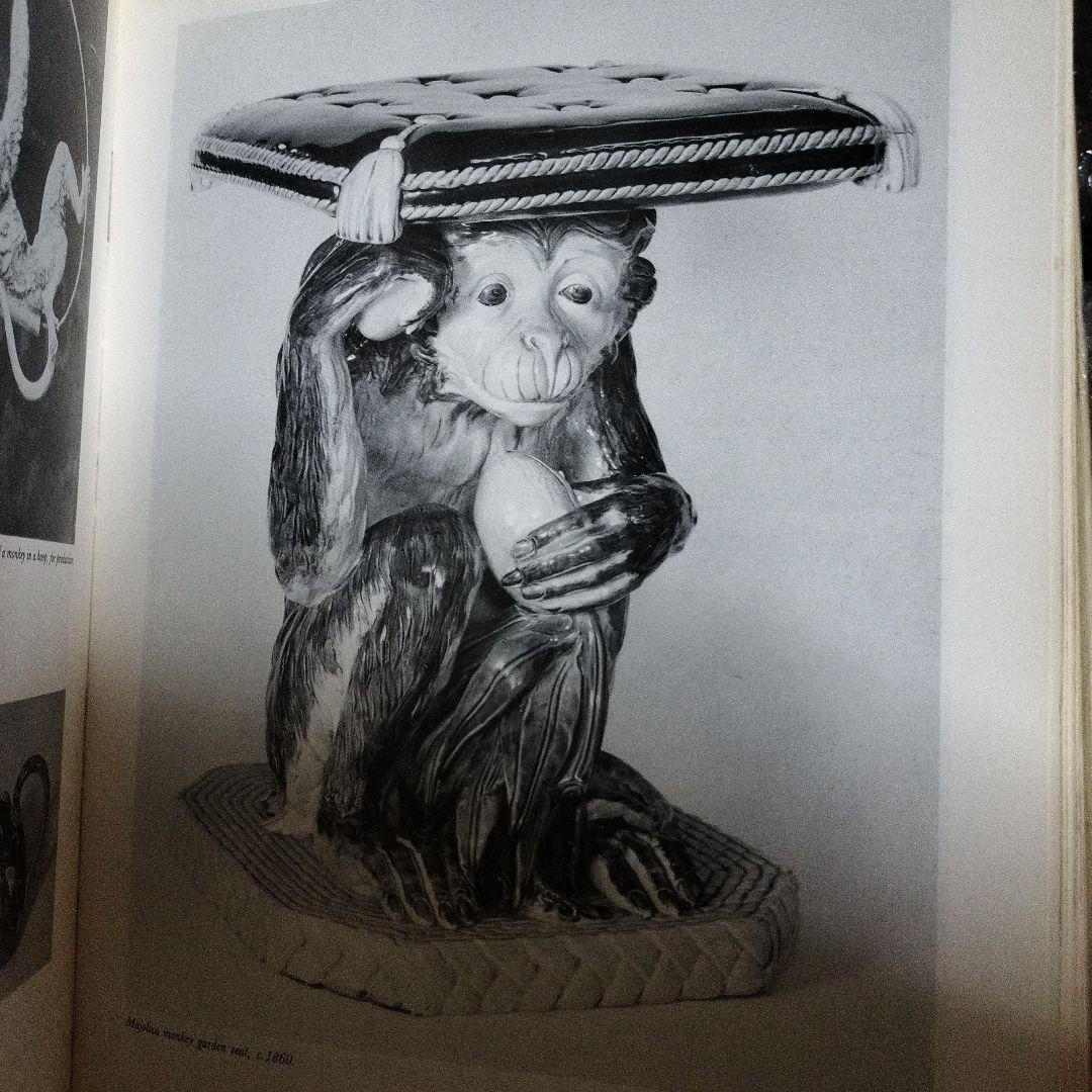 ミントン　復刻レプリカ　猿　箱・カード付　0312