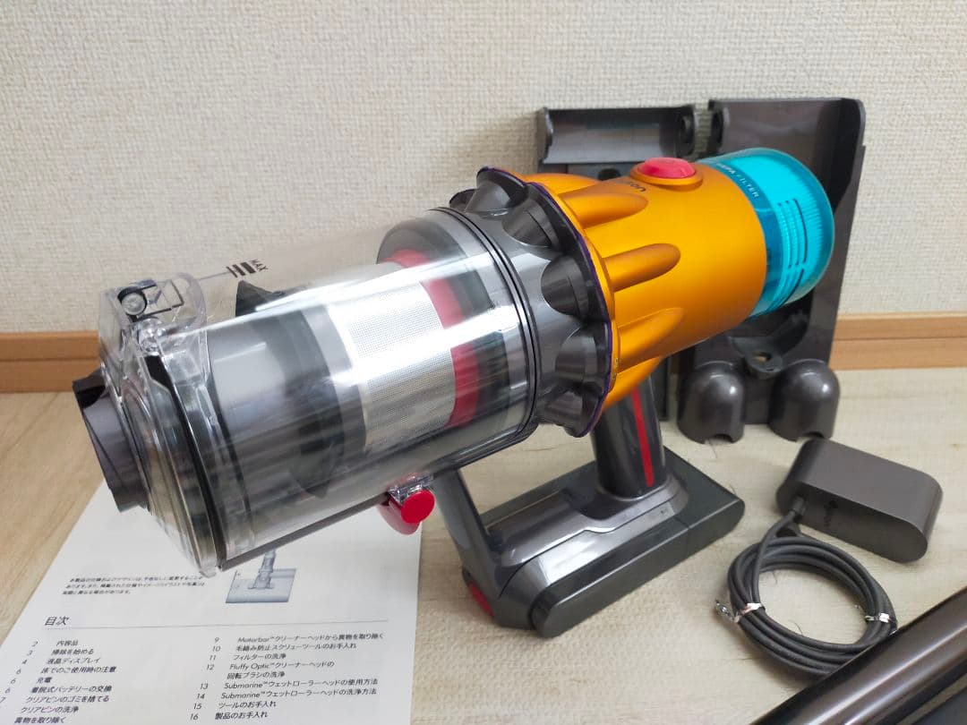 ダイソン V12 Detect Slim SV46 一式 極美品