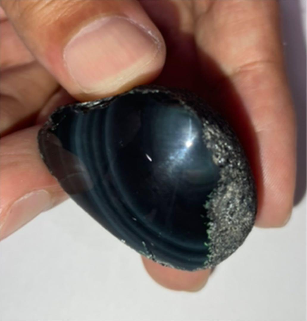 研磨品　十勝石玲瓏5個セット+玲瓏原石ランダムおまけ2個