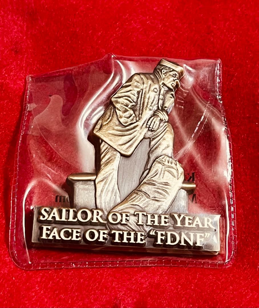 【超貴重】SAILORS OF THE YEAR在日米海軍年度優秀隊員メダル