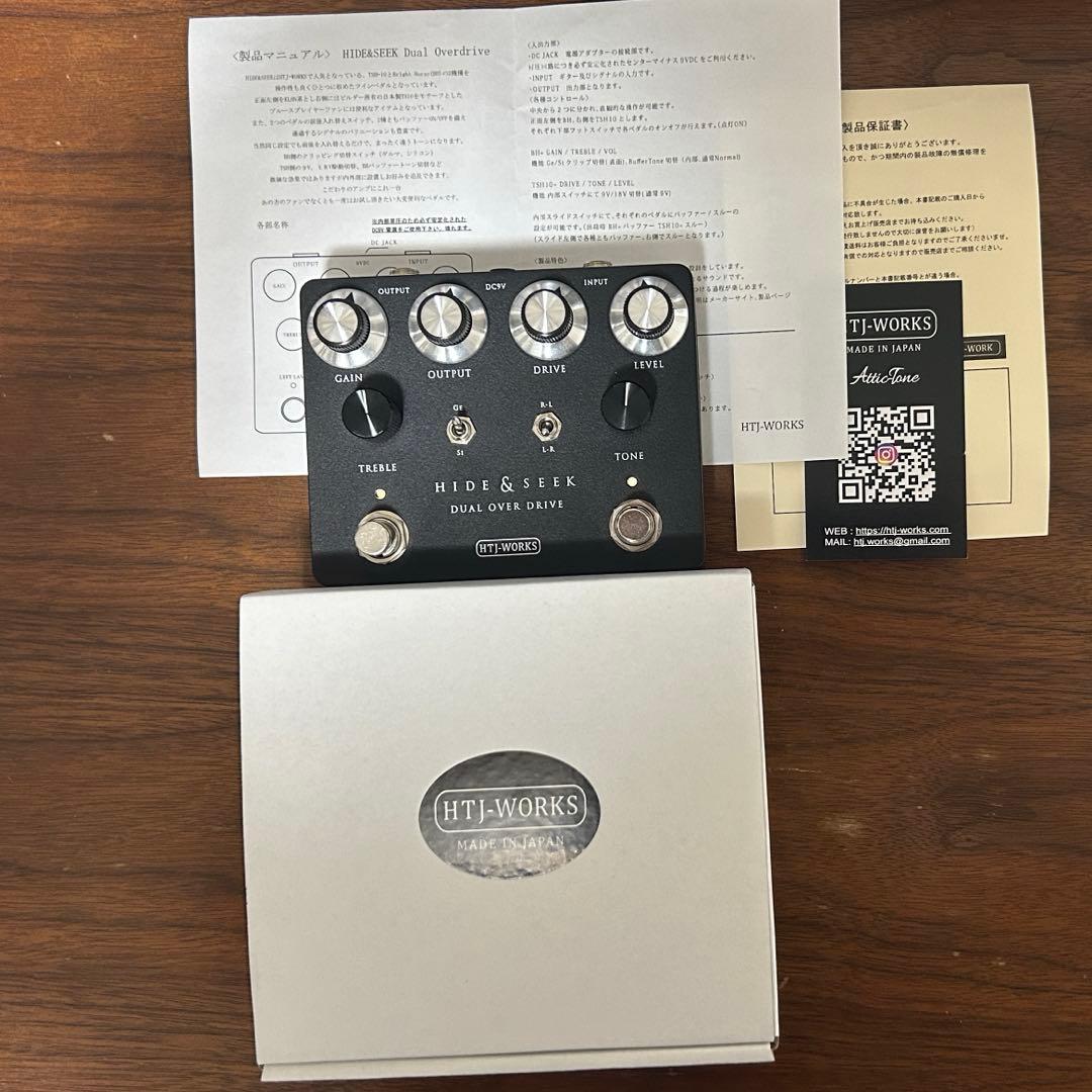 ギター HTJ-WORKS HIDE&SEEK -Dual Overdrive-