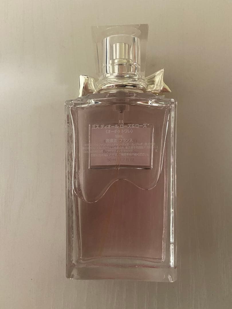 ほぼ未使用 Miss Dior ミスディオールローズ＆ローズ 50ml