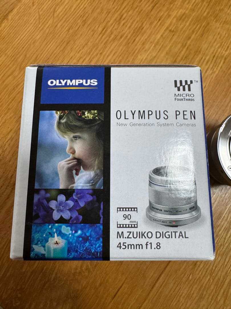 Olympus M.Zuiko 45mm F1.8 M43 レンズ mft