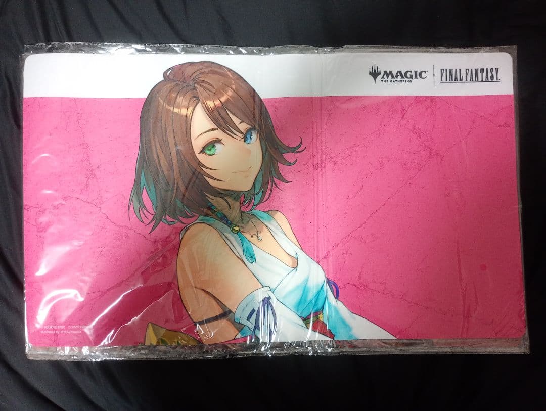 FF　MTG　クラウド　ユウナ　セフィロス　プレイマット　3枚セット