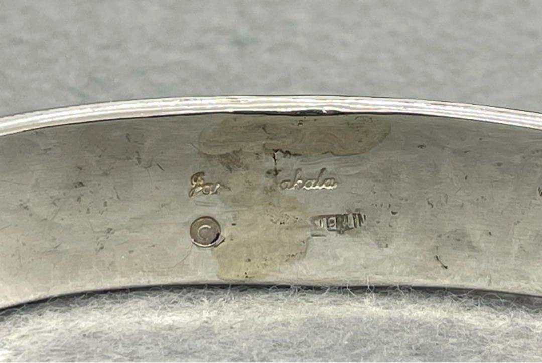 ホピ族バングル　ジェイソンタカラ JASON TAKALA 14K