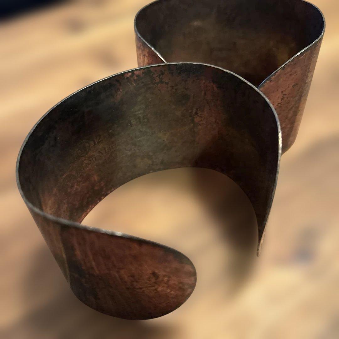 Maison Martin Margiela11 メタルバングル2個セット