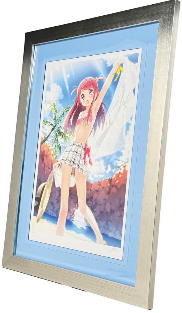 カントク版画　FIGURE ON SUMMER 保証書付き専用箱無し