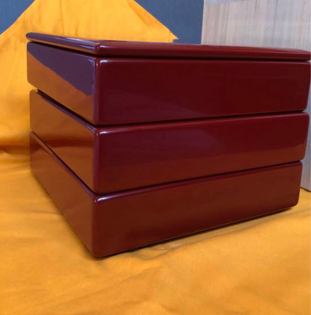 伝統　輪島屋本店製　重箱 3段収納